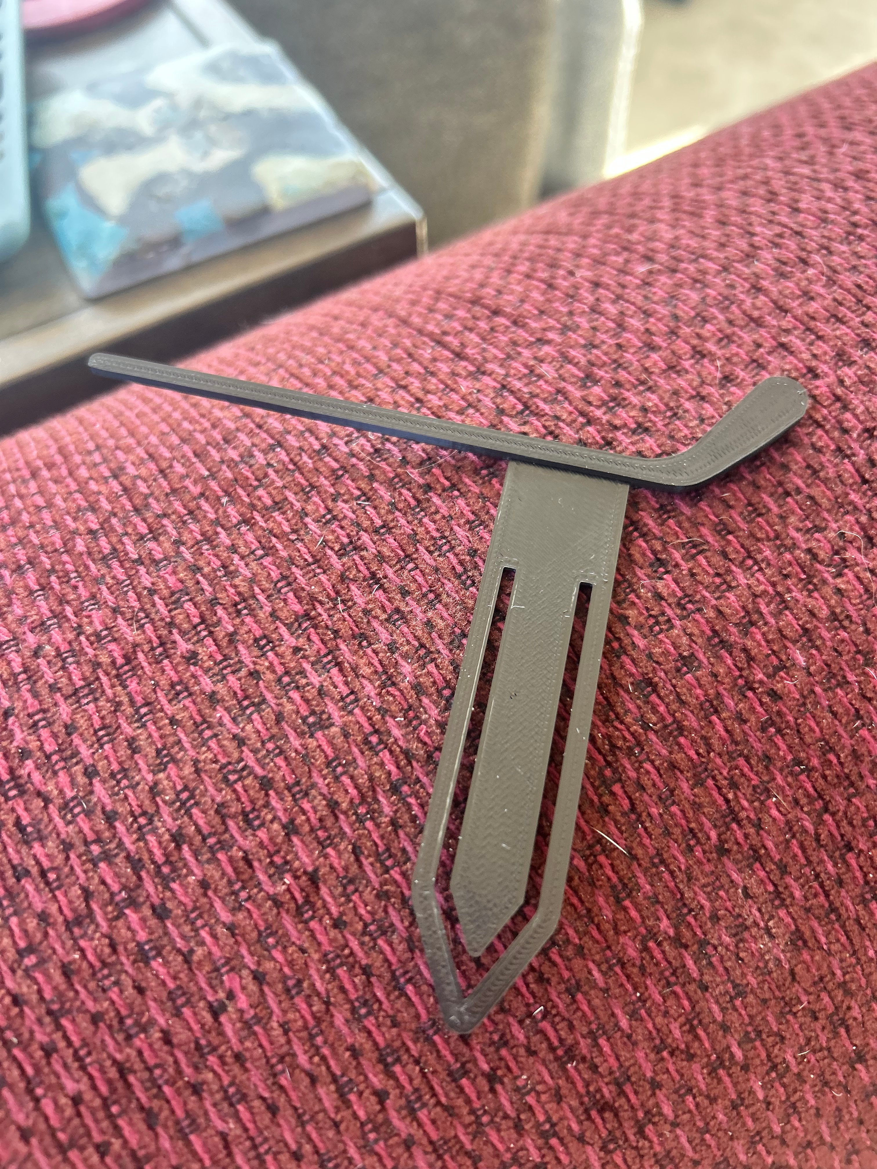 Hockey Stick Bookmark
