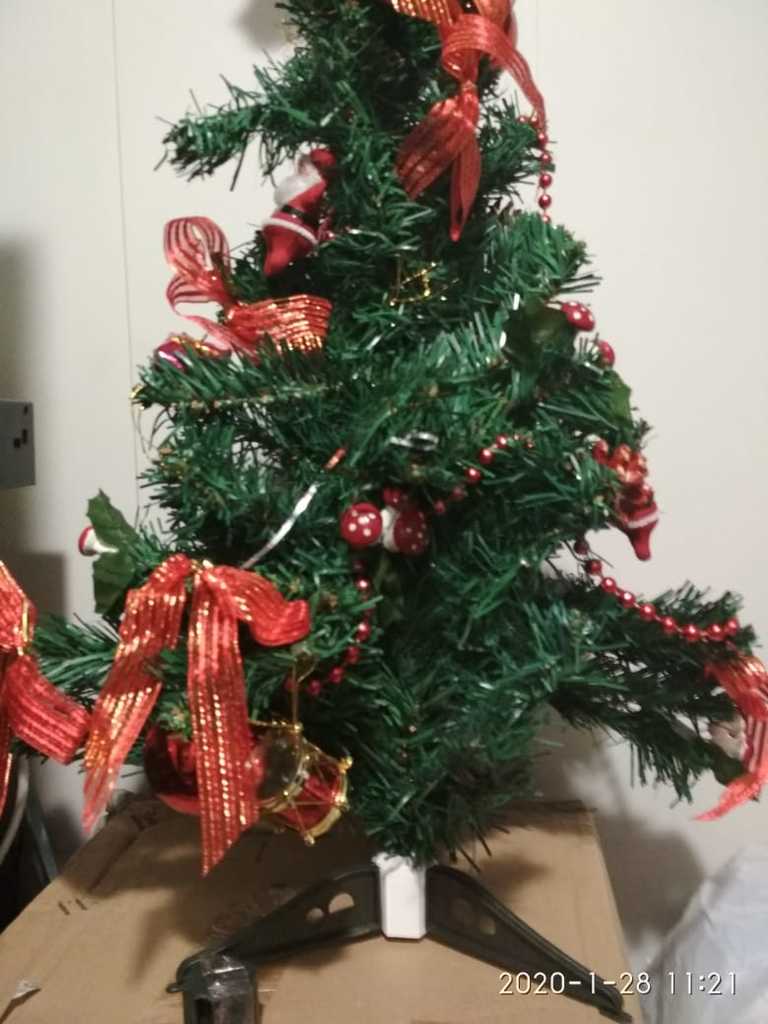 Holder for artificial Christmas tree 
