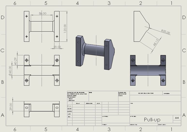 Pull Up Handle/Bar