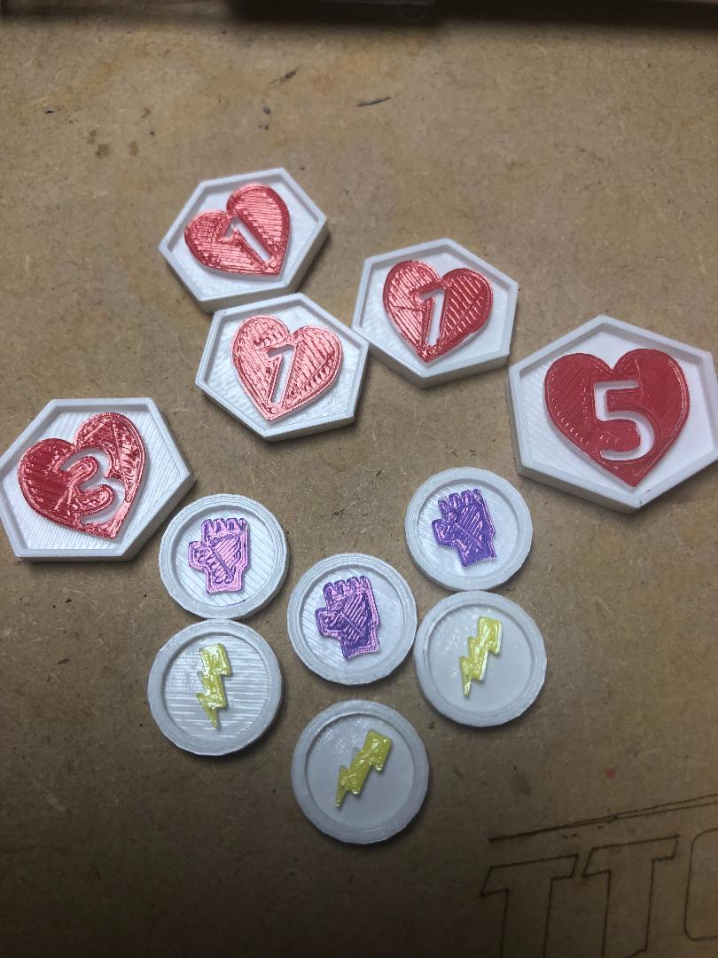 KeyForge Tokens and Accessories