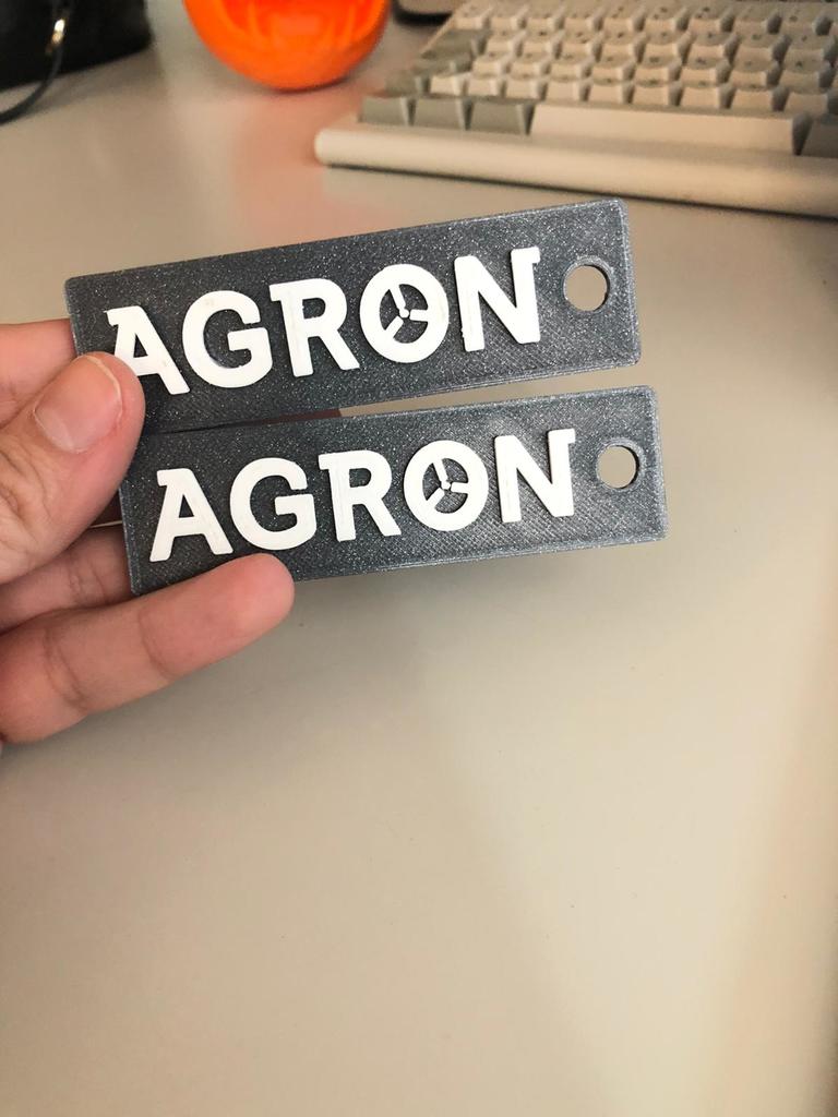 Agron keychain