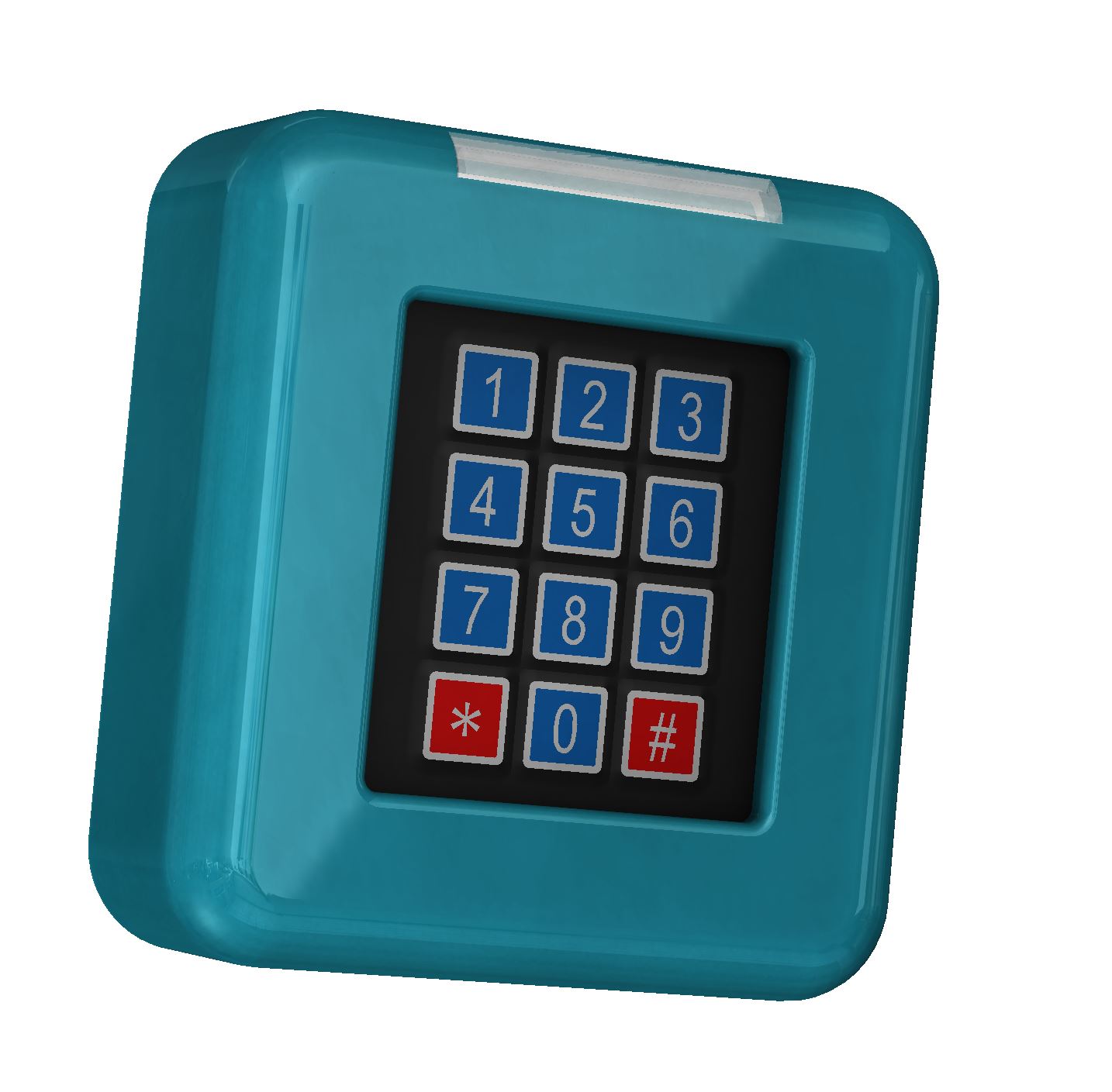 Keypad lock 4x3