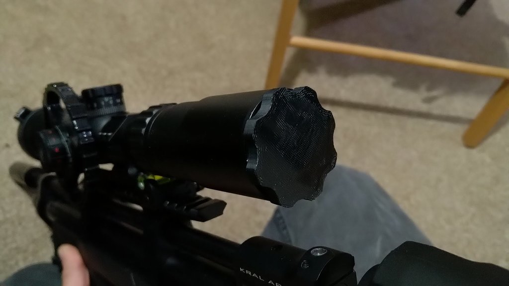 Pard 007 twist lock scope cover