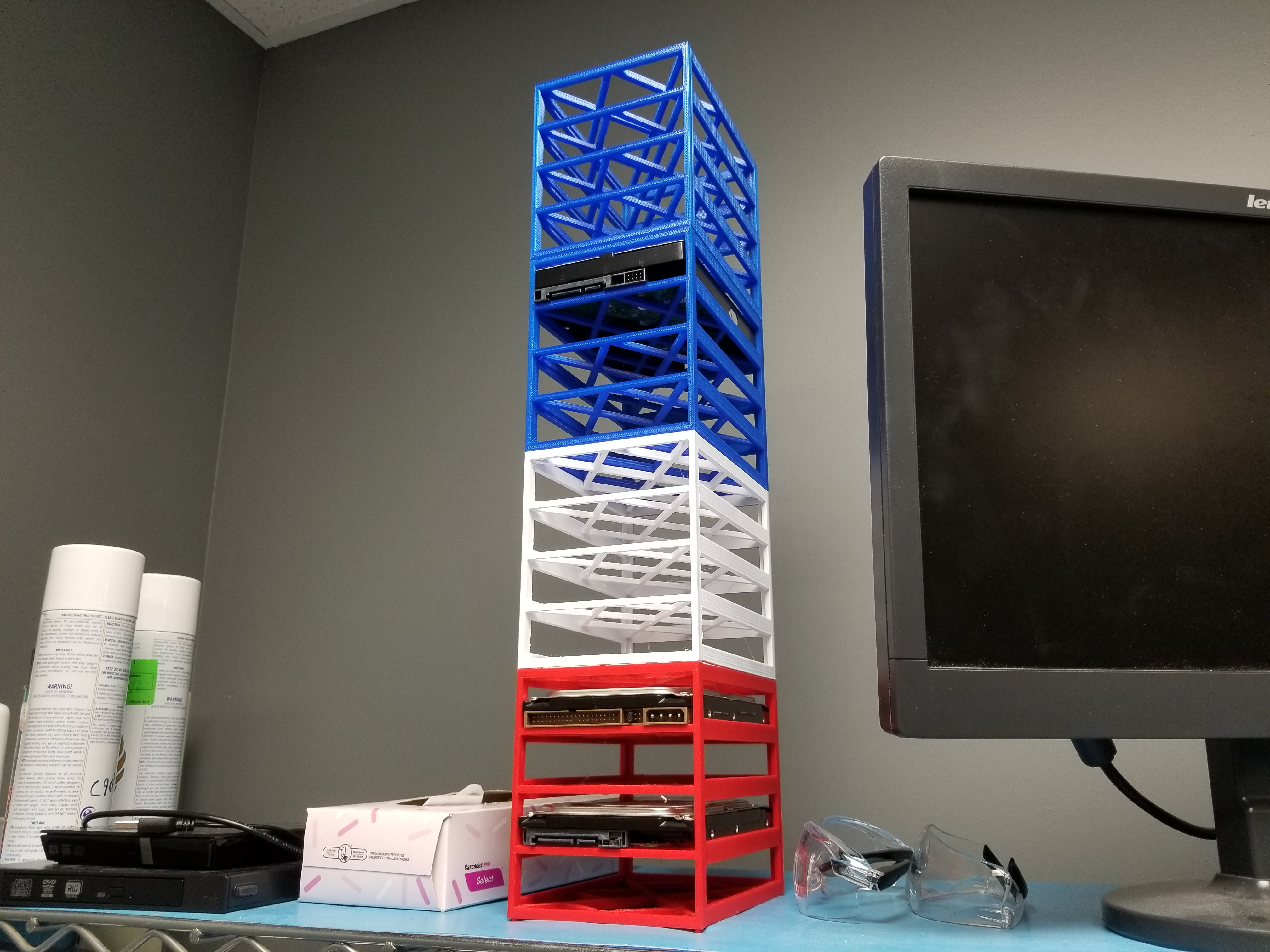 HDD Rack storage (stackable)