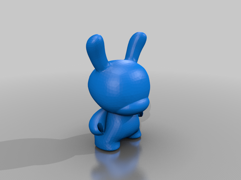 Dunny with both arms attached