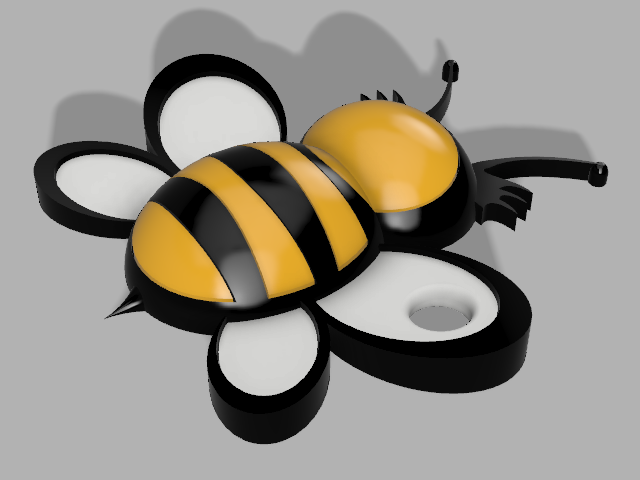 Bee keychain (Docinhos da Nay) Nay's Candys