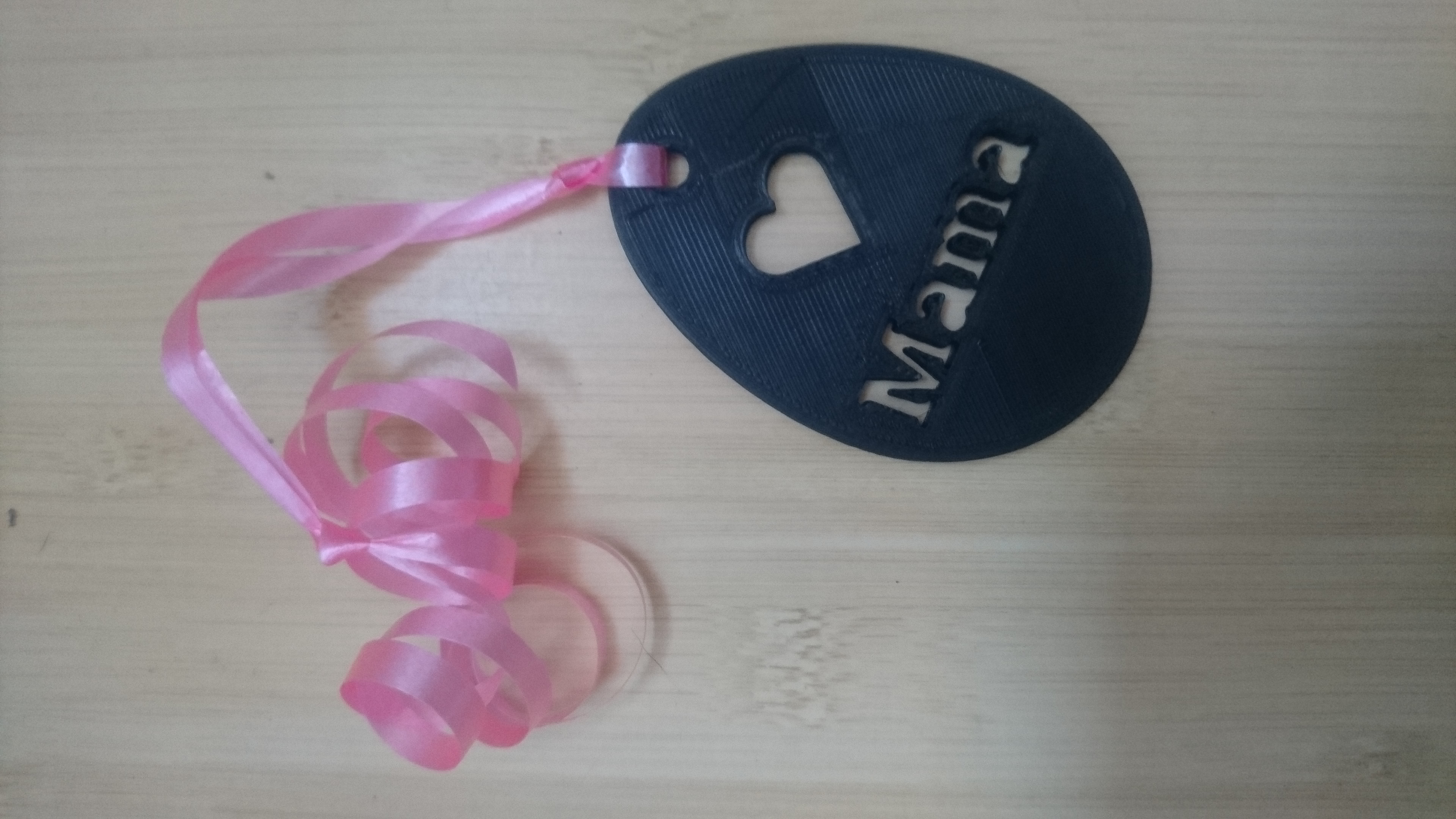 Easter Egg Ornament 2D Mama