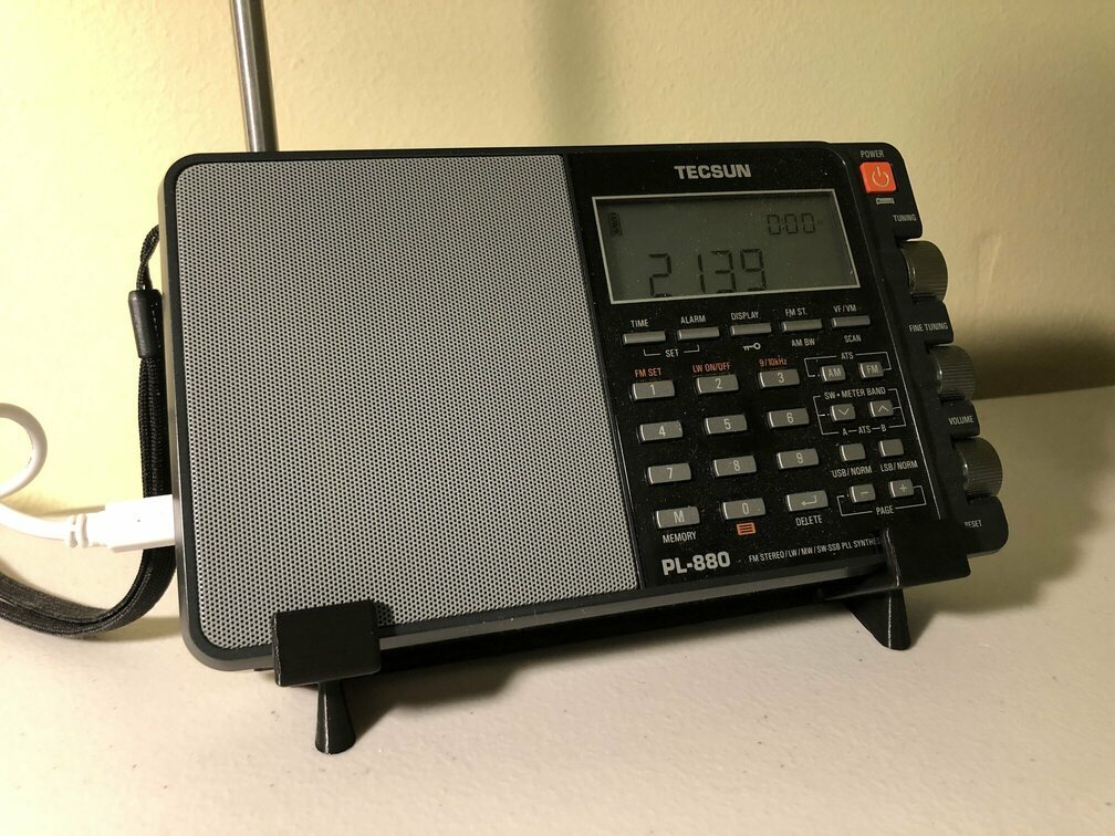Tilt Stand V2 for Tecsun PL-880 Radio Receiver
