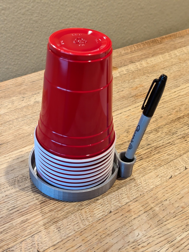 Fox Solo Cup-Sharpie Holder