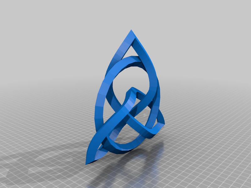 Charmed Trinity Knot