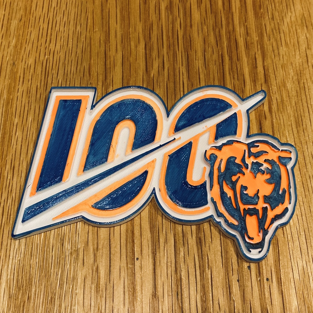 Bears 100 Logo