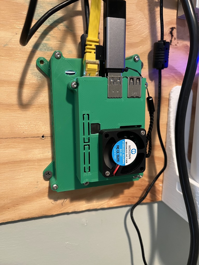 Pi w/ POE Hat & Seagate USB3 Drive Enclosure