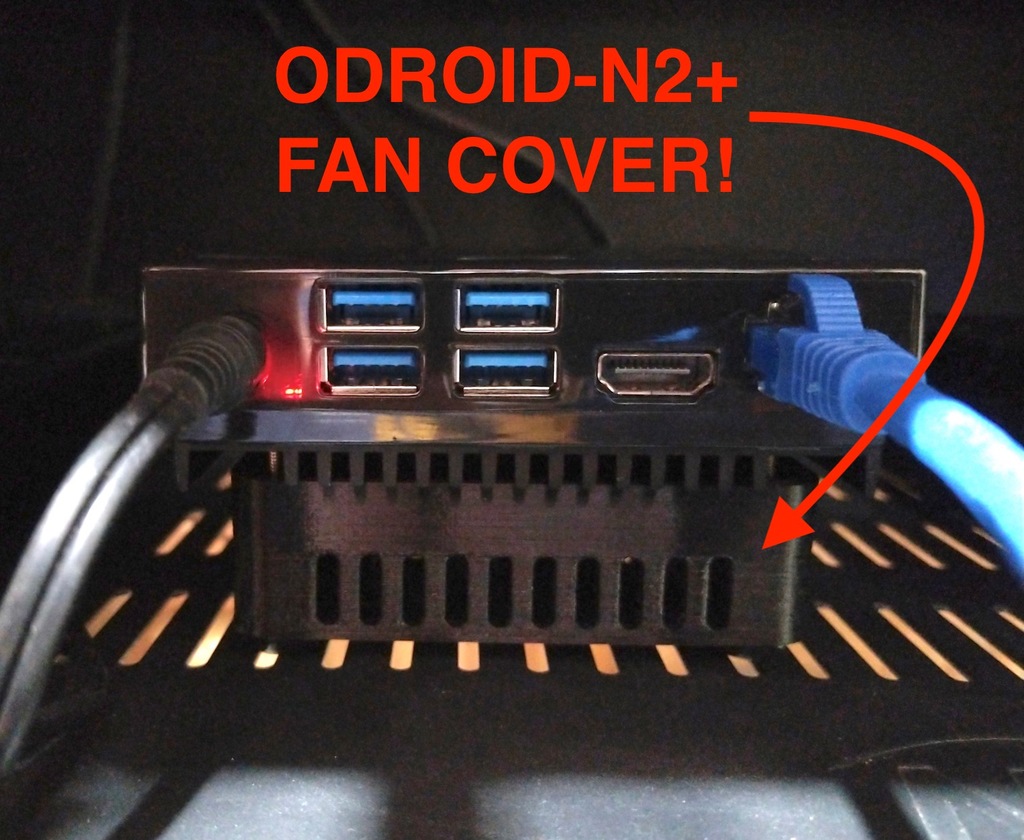 ODROID N2+ Fan Cover