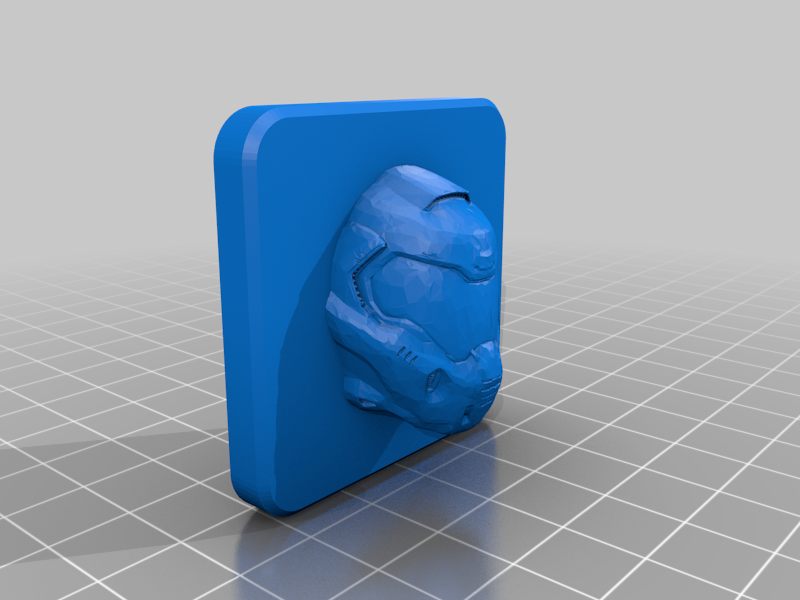 Doom Slayer/Marine QR-Code Cover For Ender 3 / Pro / V2 / CR-10S