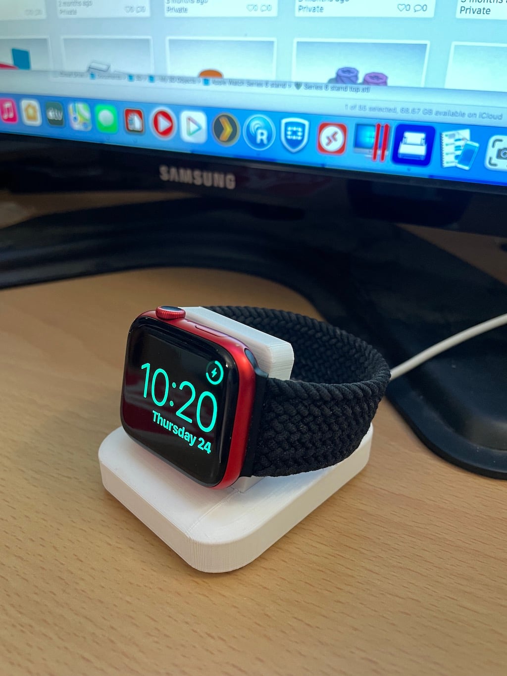 Apple Watch Series 6 and 7 stand