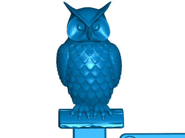 Owl Mailbox Flag and Mount or Binary Indicator