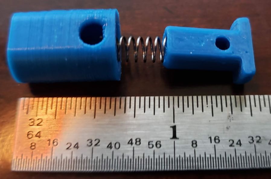 Cord Lock with Pen Spring (Kite String For COVID19 Mask)