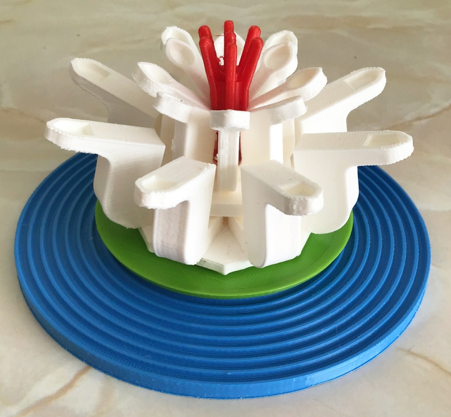 Water Lily (LEGO style)