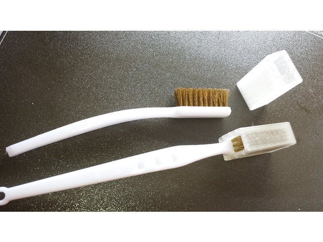 flexible wire brush