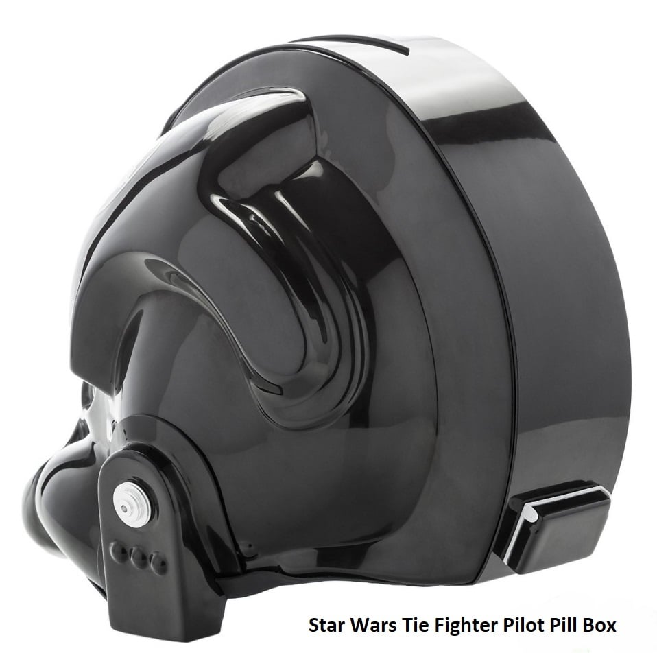 Tie Fighter Pilot Helmet Pill Box