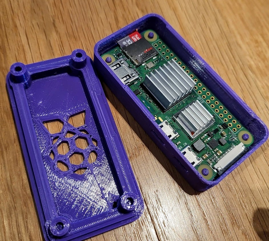 Raspberry Pi Zero W 2 Case (Snap Fit, No Hardware!)