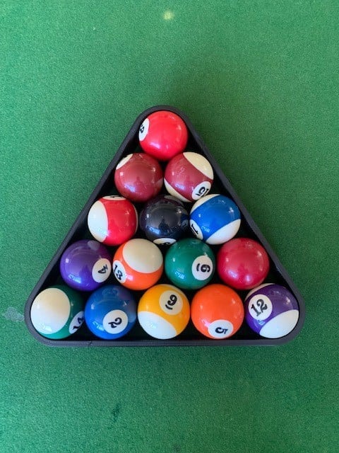Small pool Triangle (47.5mm ball)