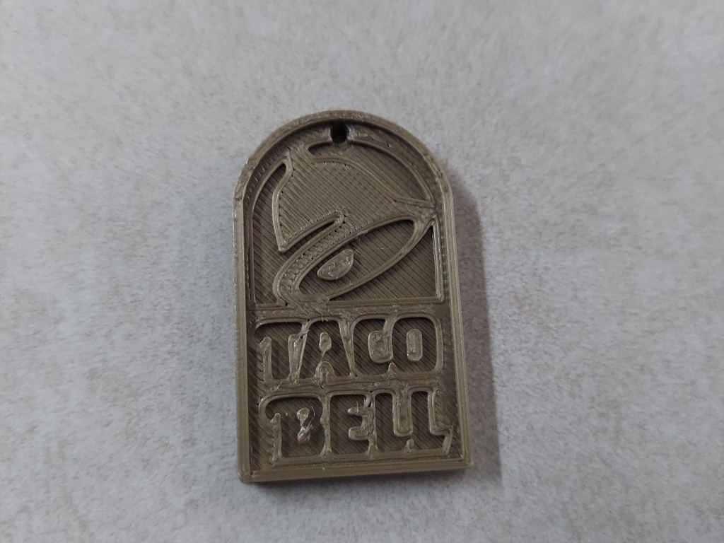 Taco Bell Keychain