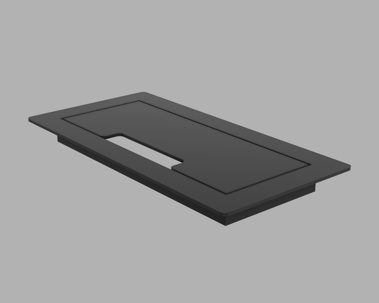 Table pass-through insert