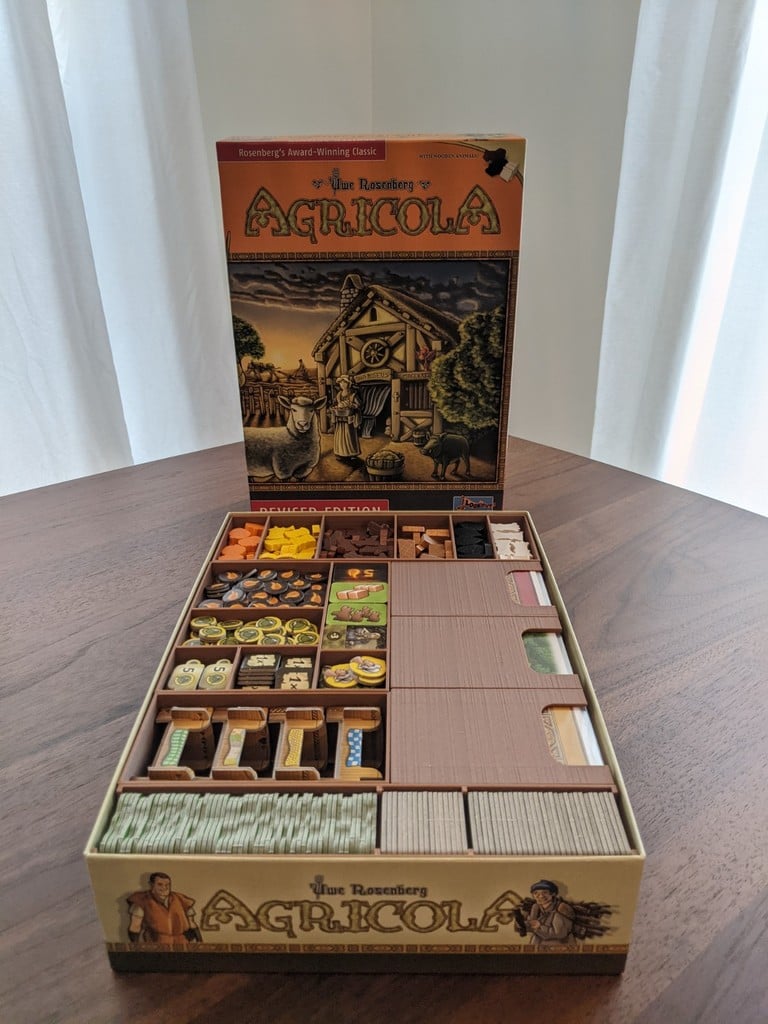 Agricola (Revised) and expansion Organizer