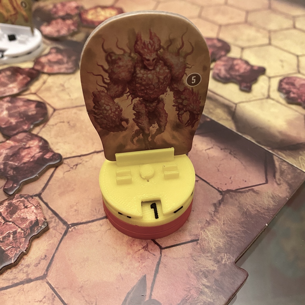 Gloomhaven Standee Base with Health Counter