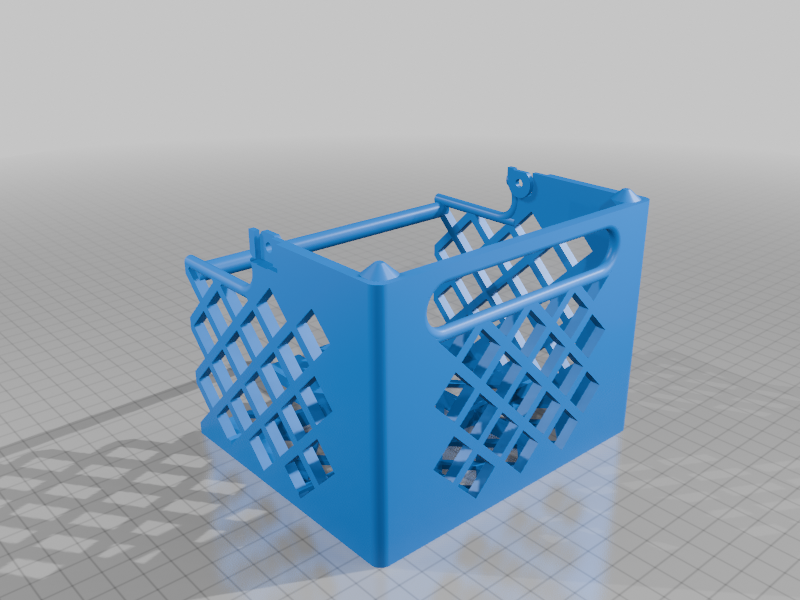 Double wide stackable crates