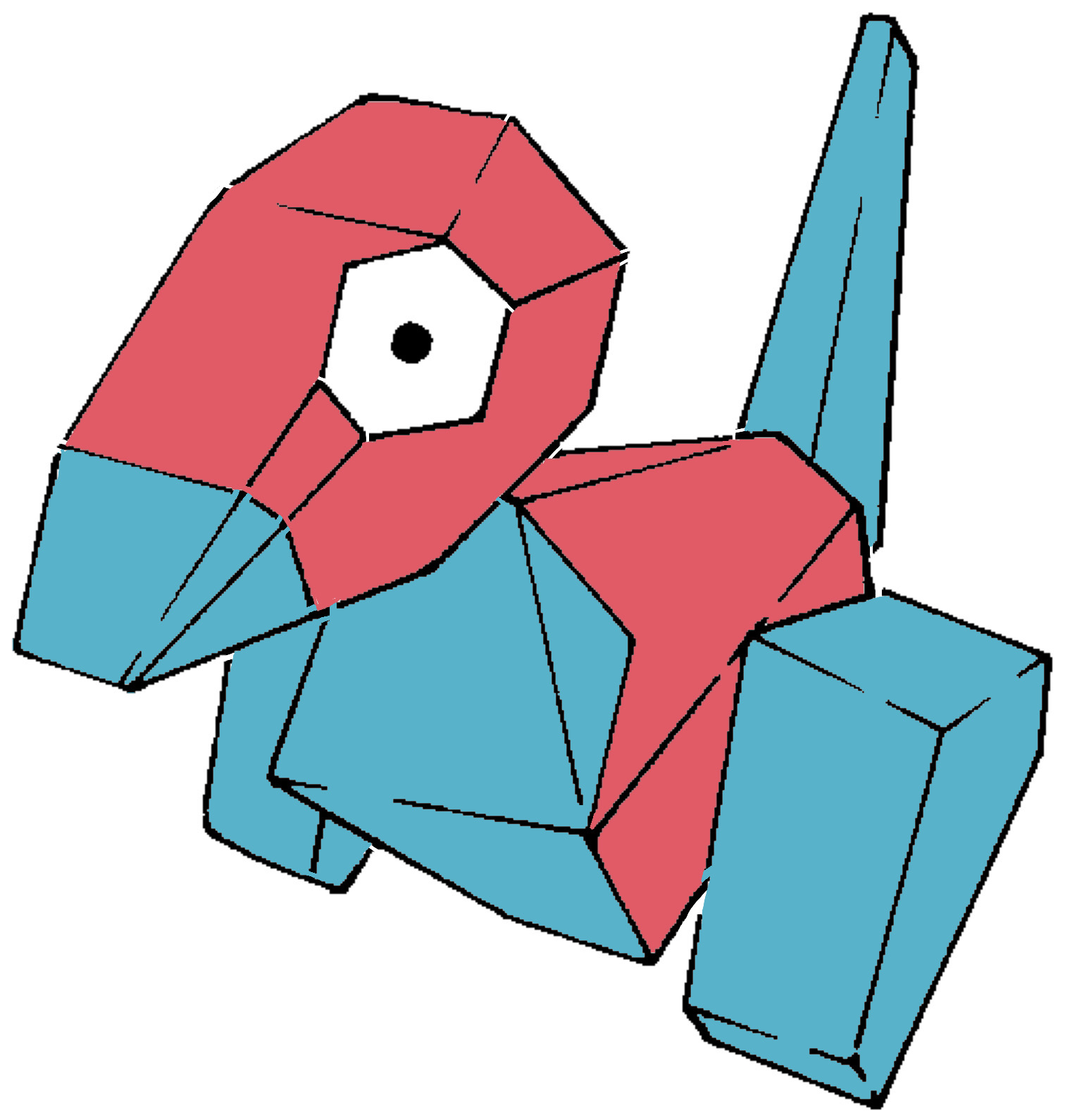 Porygon 4 layered stencil