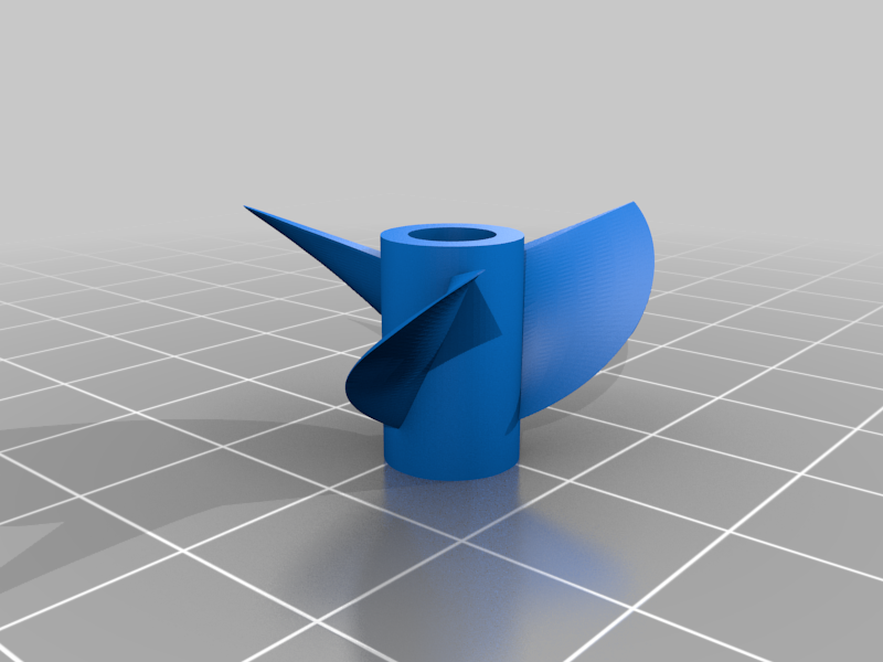 Cleaver Propeller remix from 3d scan