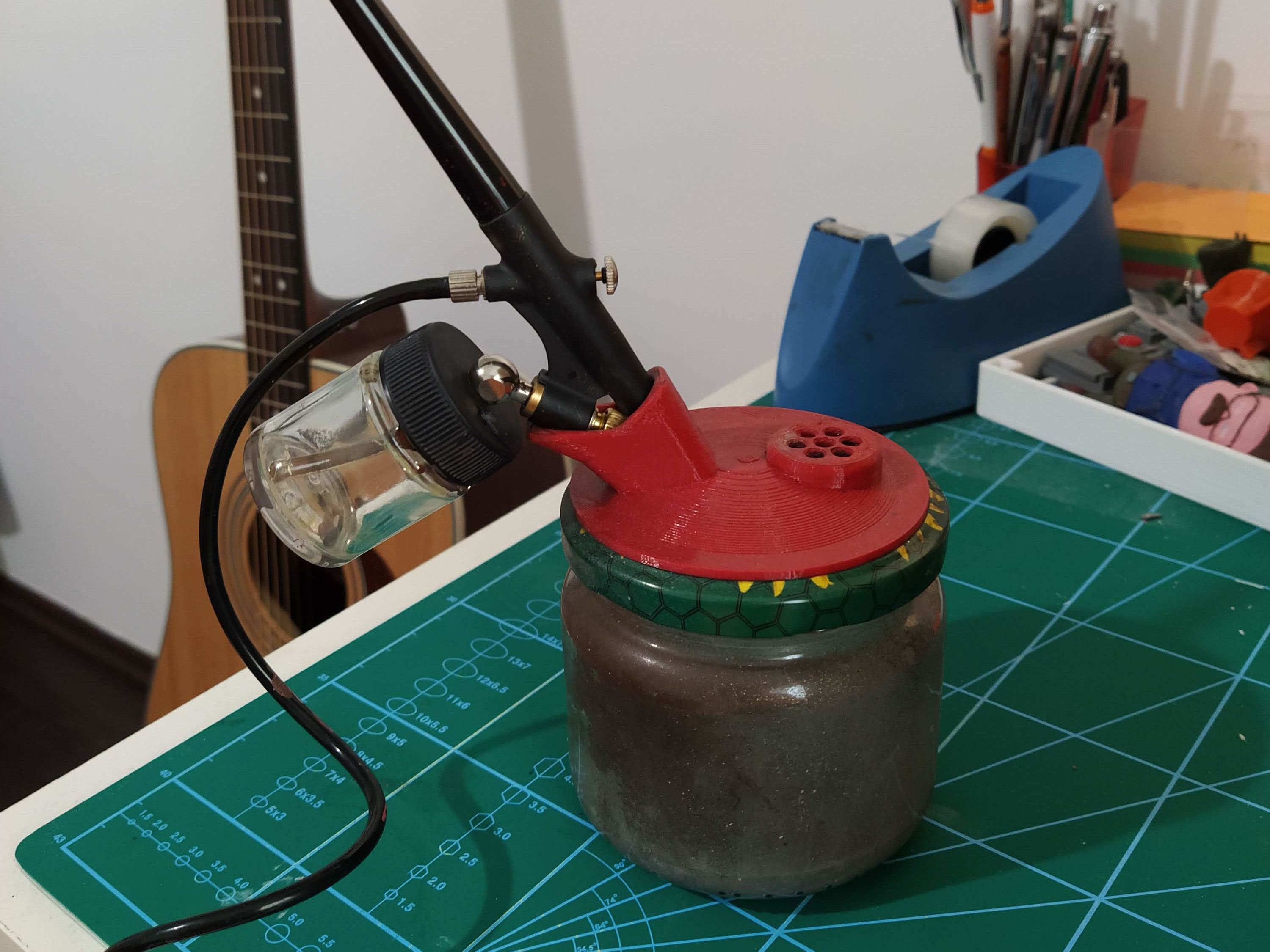Parkside airbrush cleaning stand