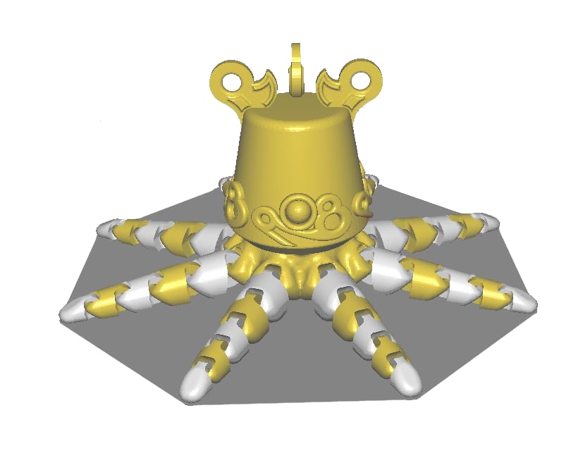 Cute Mini Cyborg Octopus (Remix)