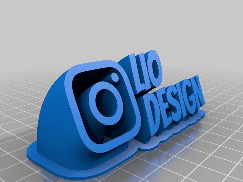 Lio Design Name Plate