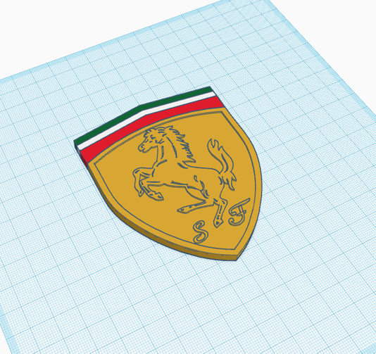 Ferrari Logo Badge