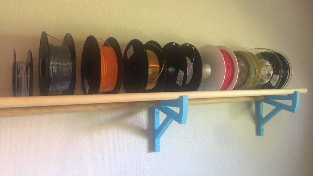 Filament Shelf - 3D printable
