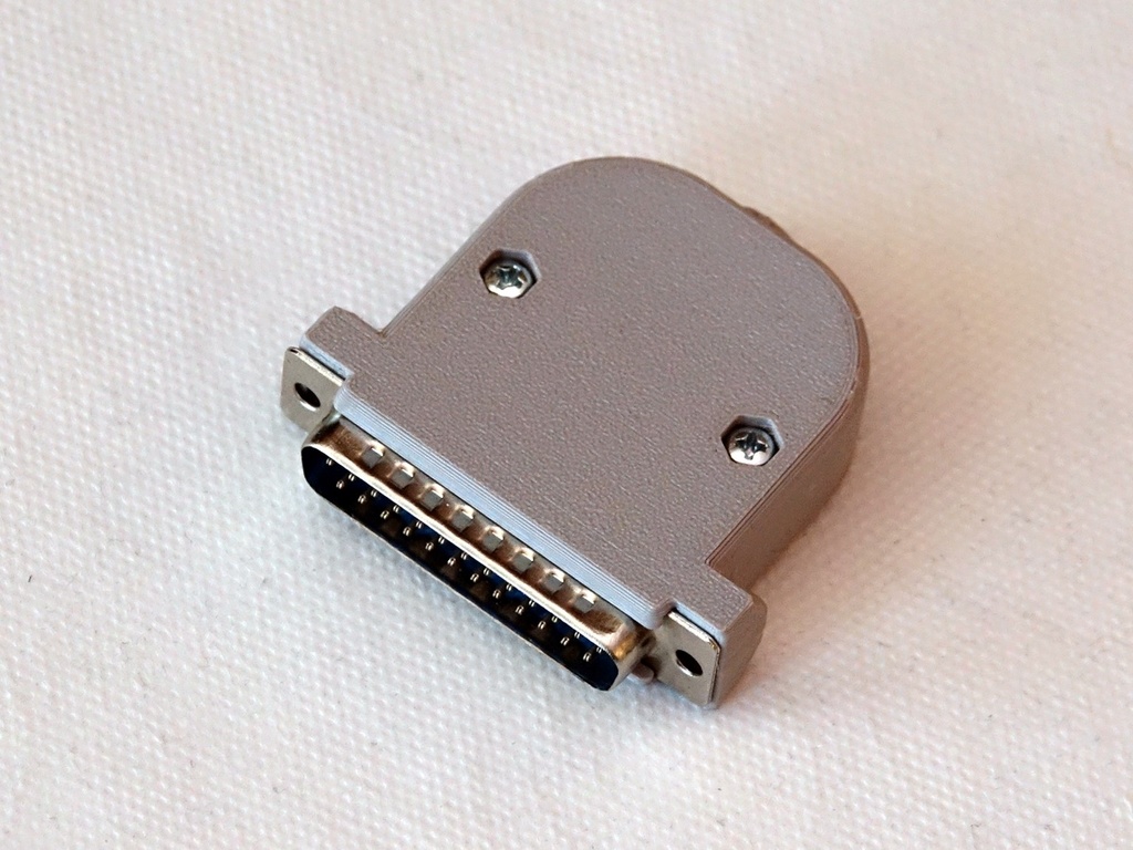 CANON 25 Backshell, DB25 Cover for connector
