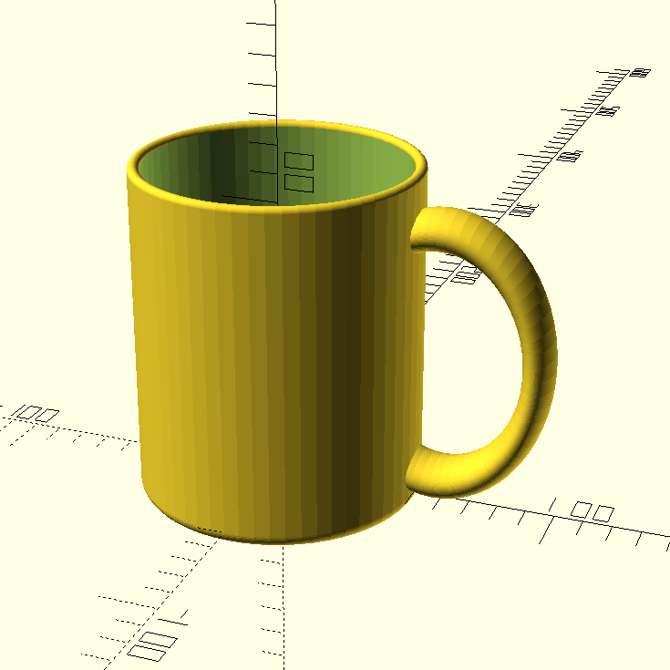 Customizable coffee mug