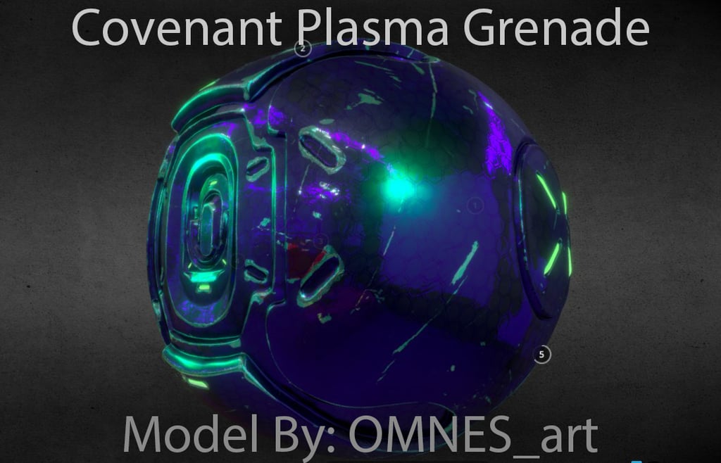 Plasma Grenade by OMNES_art