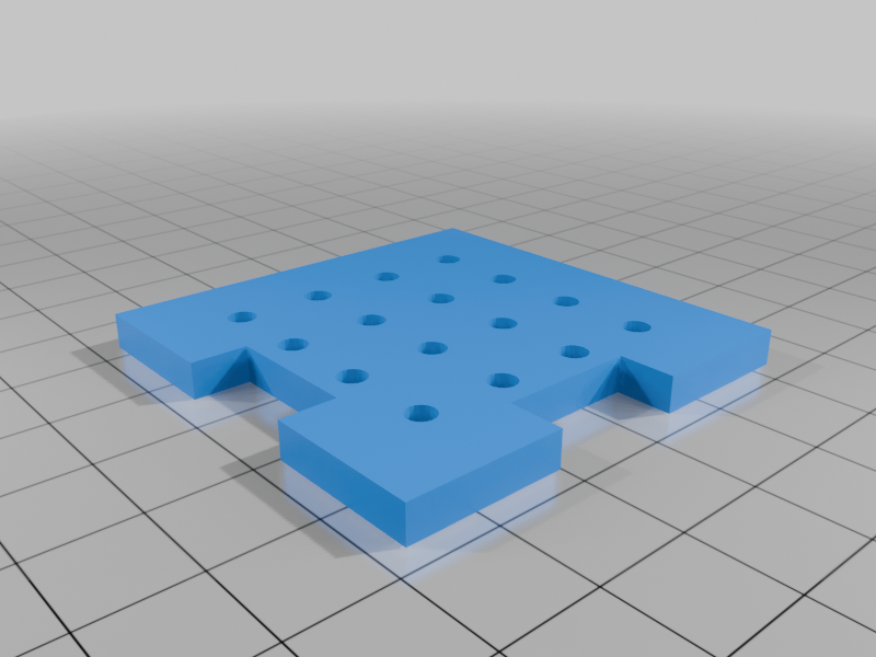 Modular Interlocking Prototyping Grid - 12-Piece Parametric System