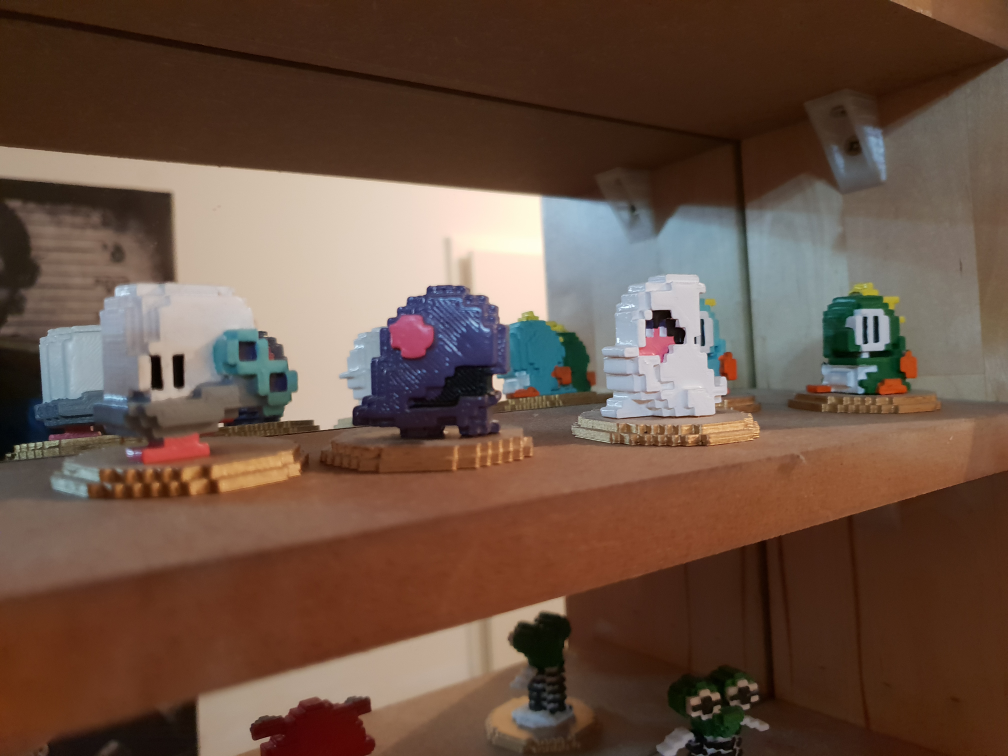 Bubble Bobble 8-Bit Figures
