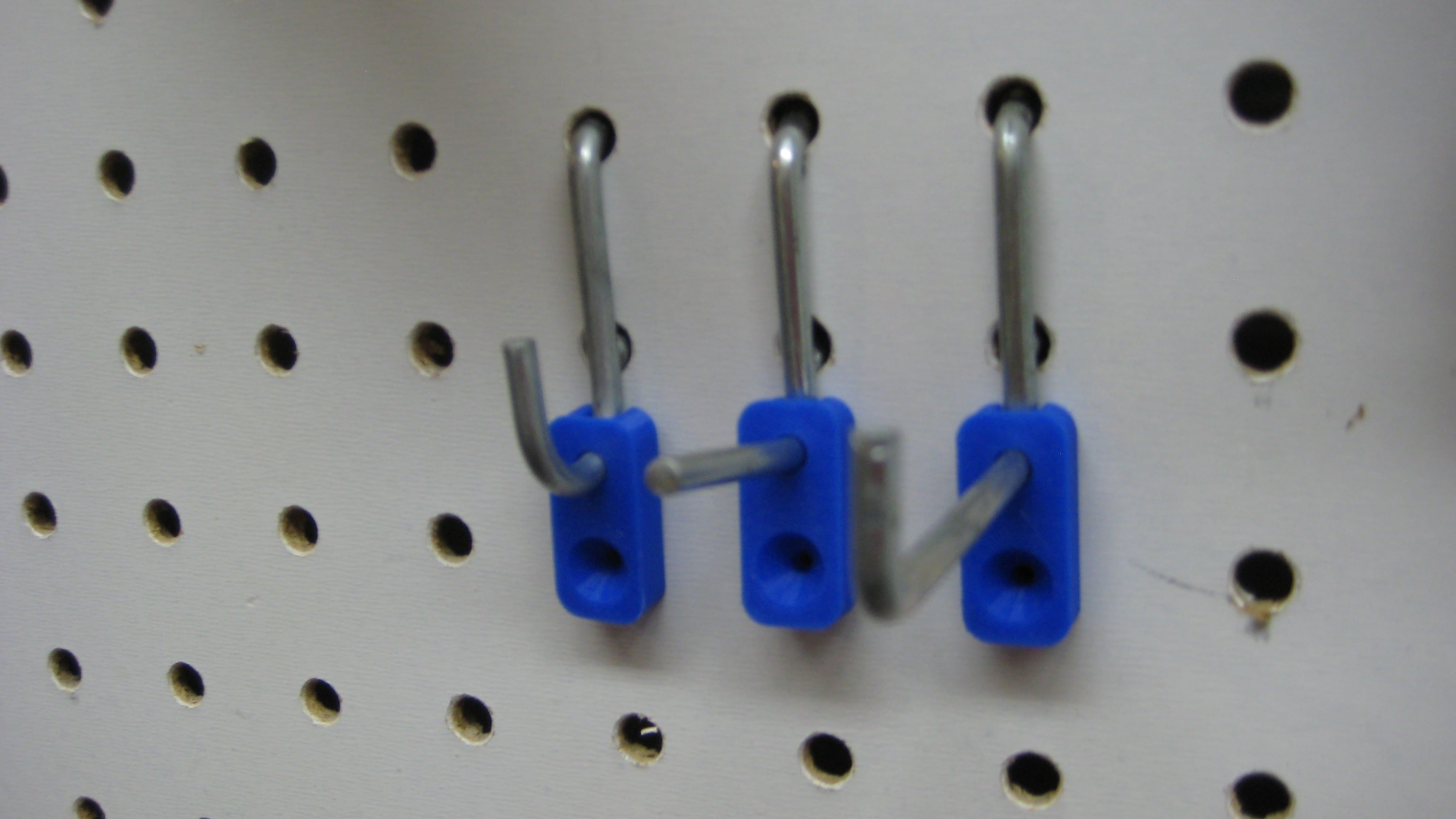 Peg Board Lock