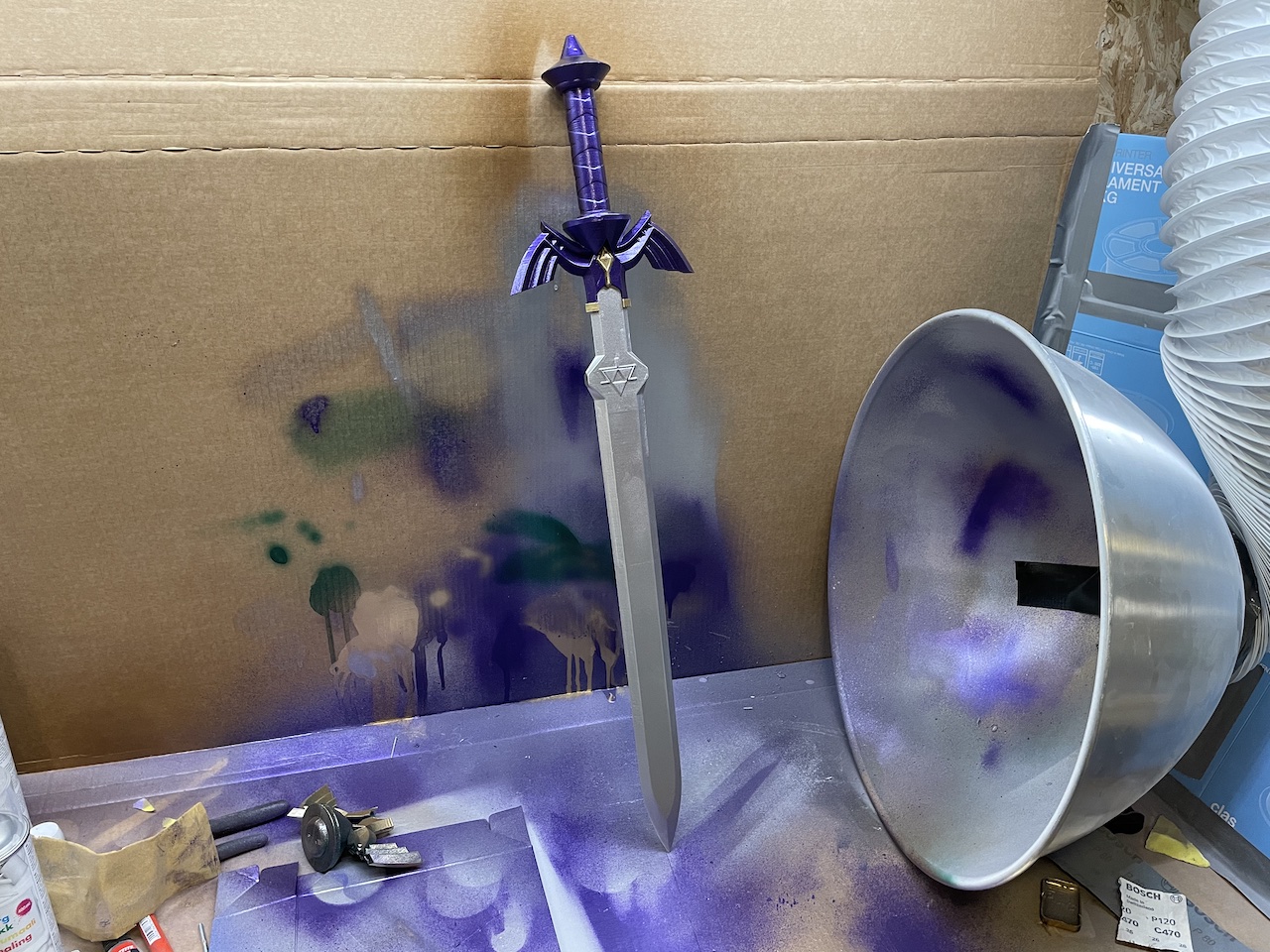 The Master Sword from The Legend of Zelda BotW