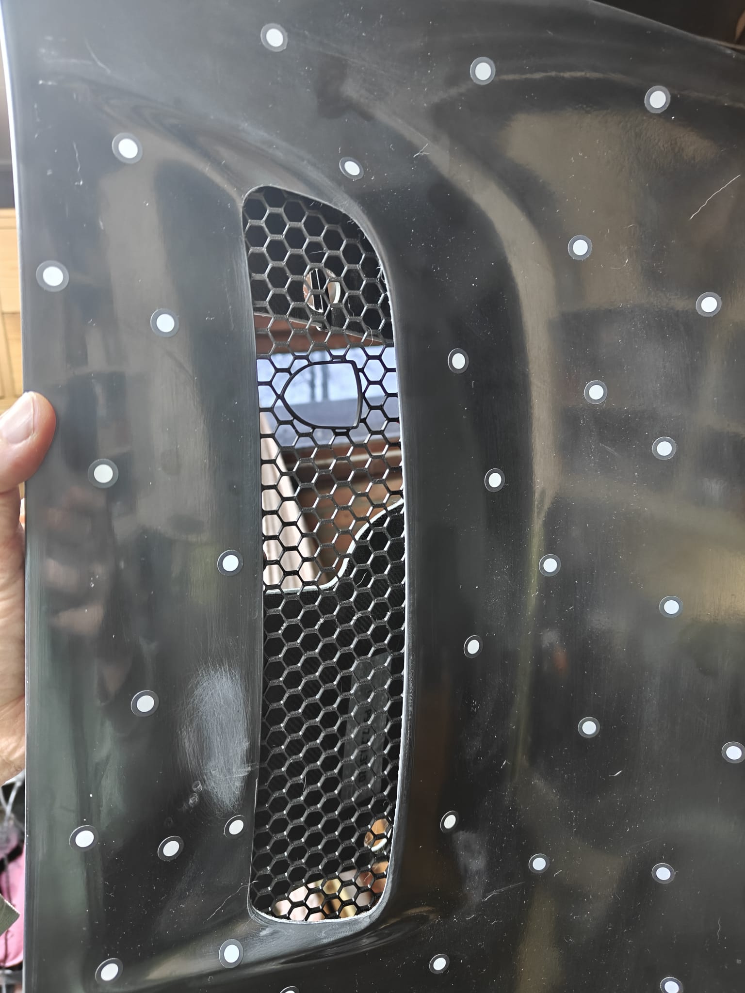 Porsche hex mesh