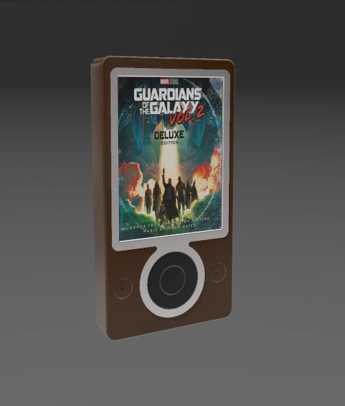 Rocket's MP3 player(Zune) from Guardians of the Galaxy Vol 3 