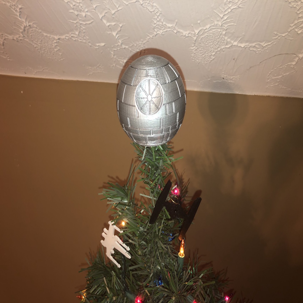 Another Death Star Christmas Tree Topper
