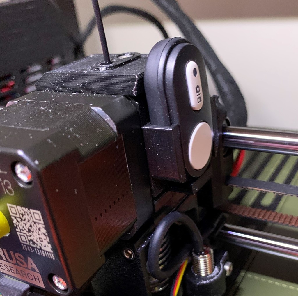 3D print - timelapse with yi cam (bluetooth shutter)