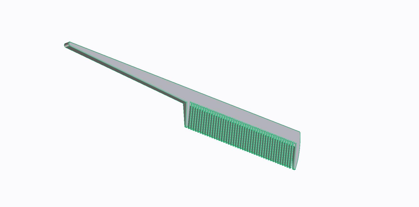 Rat Tail Comb - 4"
